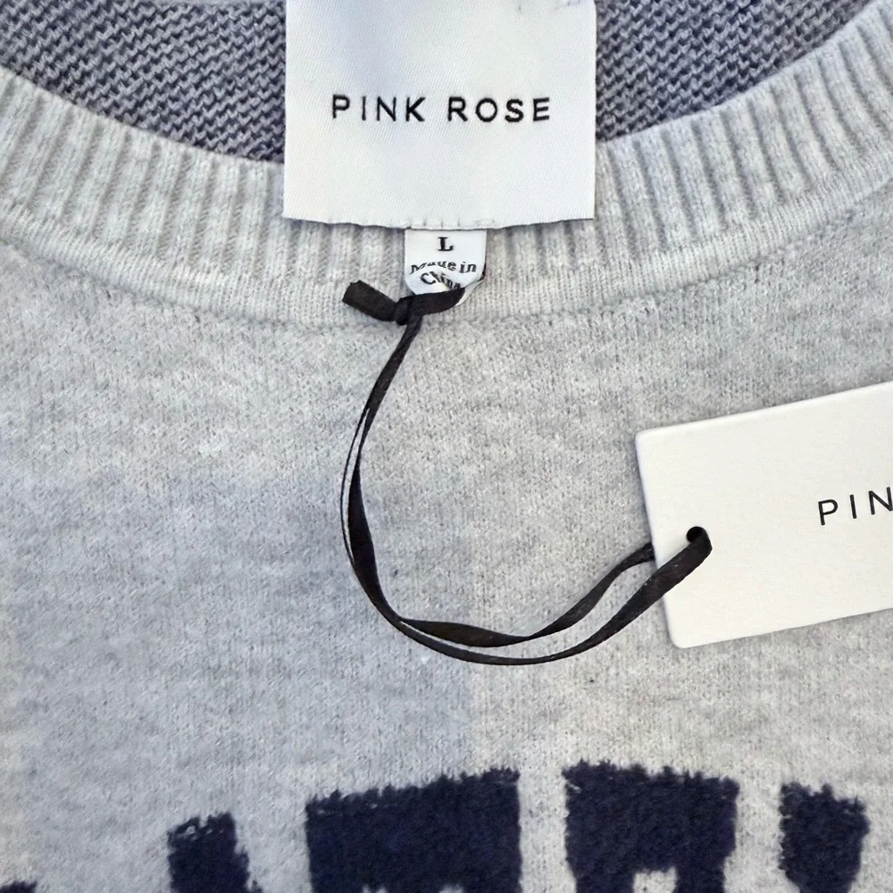 Pink Rose knit you
